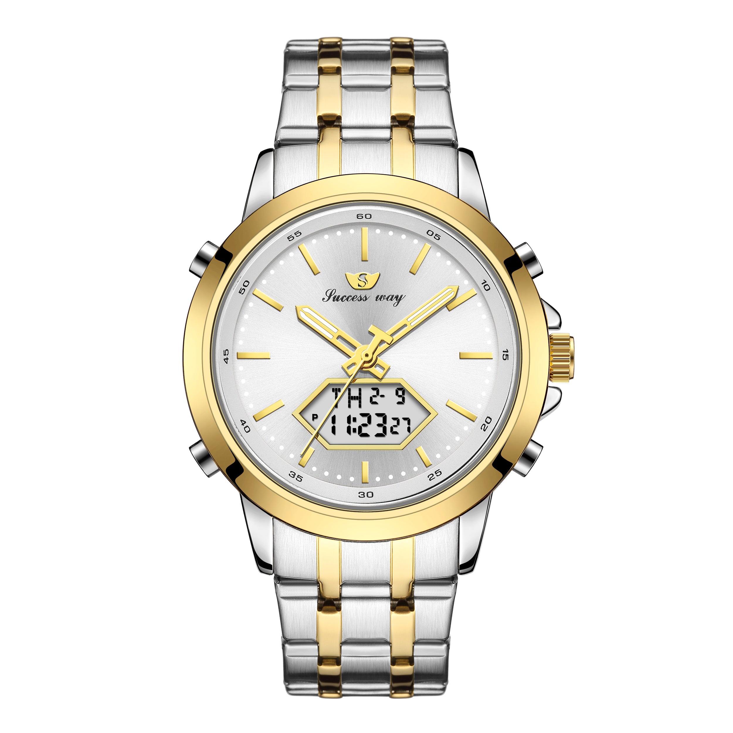 Original Dual Time Success Way Quartz Watch Original Dual Time Success Way Quartz Watch